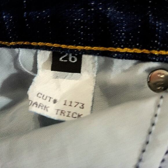 Rock & Republic Jeans in Color Dark Trick Size 26 Flare Leg - Picture 8 of 8